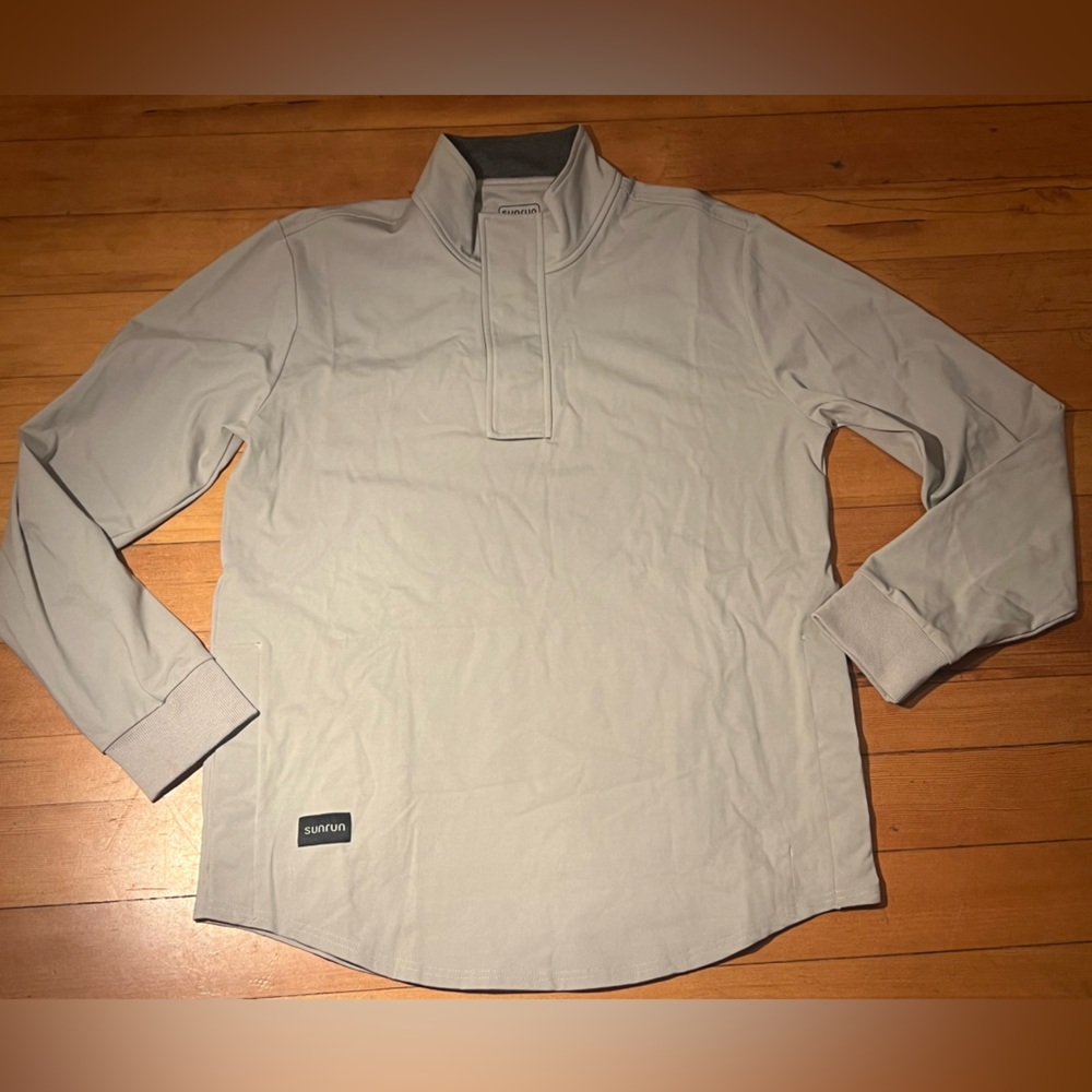 Gray Sunrun Quarter Zip Women’s Size Large